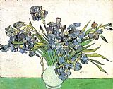 Vase with Irises